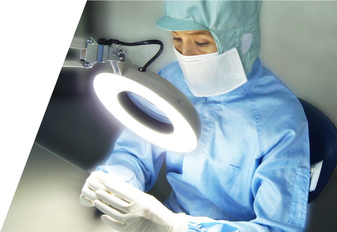 拡大鏡外観検査