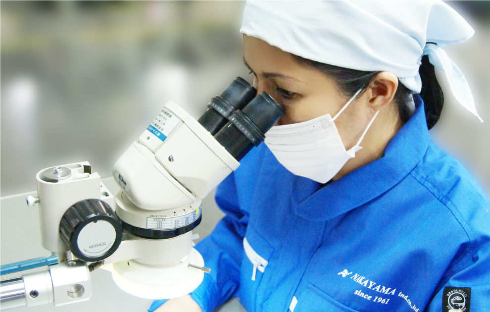 顕微鏡外観検査